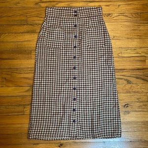 Ace and Jog Bo skirt in Brunswick